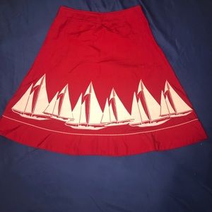 Liz Claiborne Sailboat Skirt